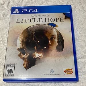 Little Hope PS4 Game - Blue Case